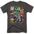 TRANSFORMERS/TRANSFORMER SQUARES - S/S ADULT 18/1 - CHARCOAL