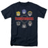 TRANSFORMERS/ROBO HALO - S/S ADULT 18/1 - NAVY