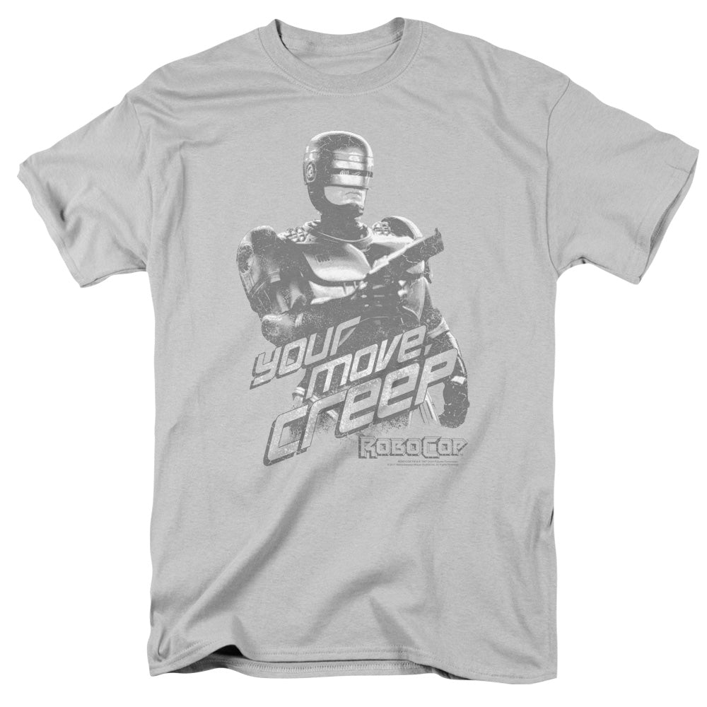 ROBOCOP/YOUR MOVE CREEP - S/S ADULT 18/1 - SILVER