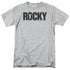 ROCKY/LOGO - S/S ADULT 18/1 - ATHLETIC HEATHER