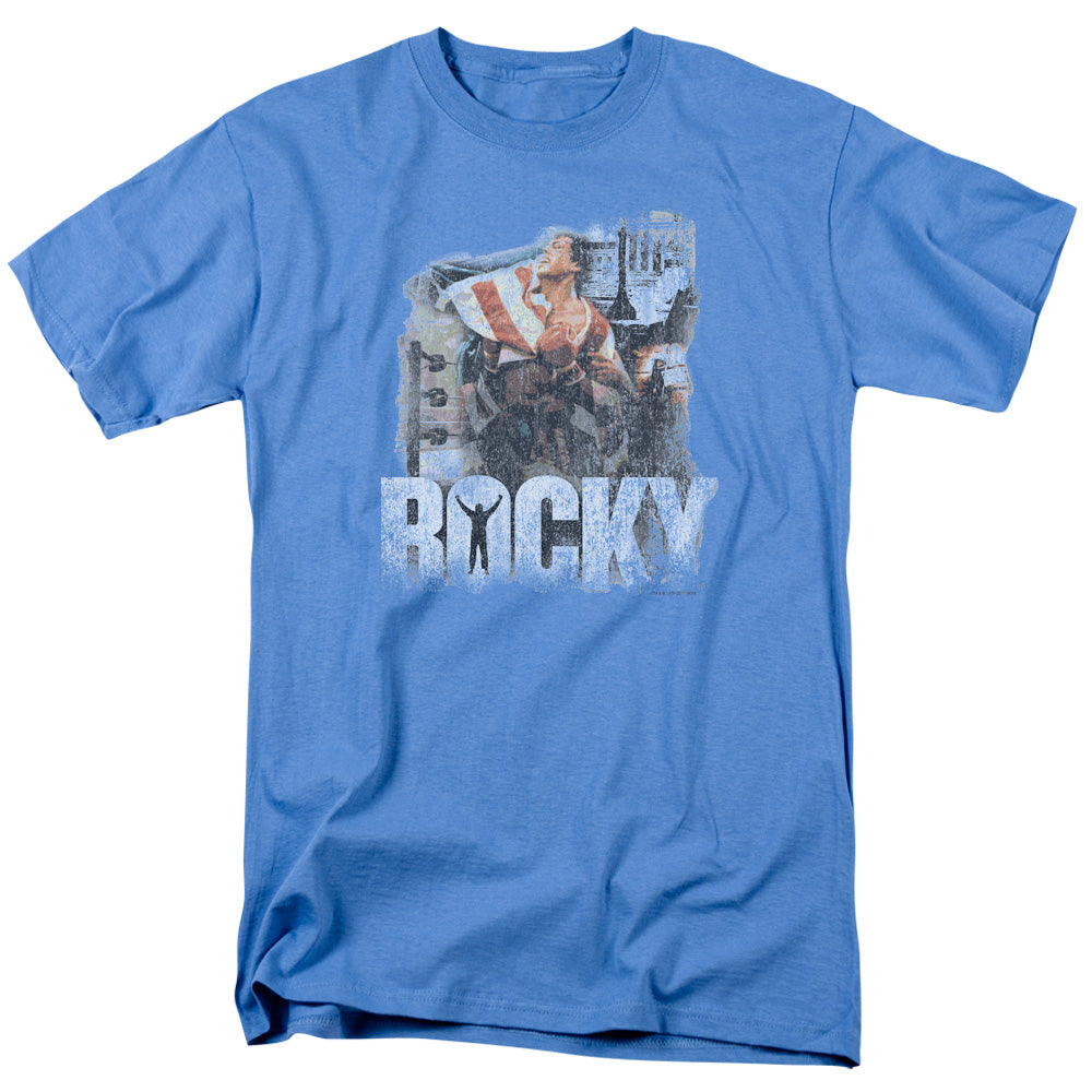 ROCKY/THE CHAMPION - S/S ADULT 18/1 - CAROLINA BLUE