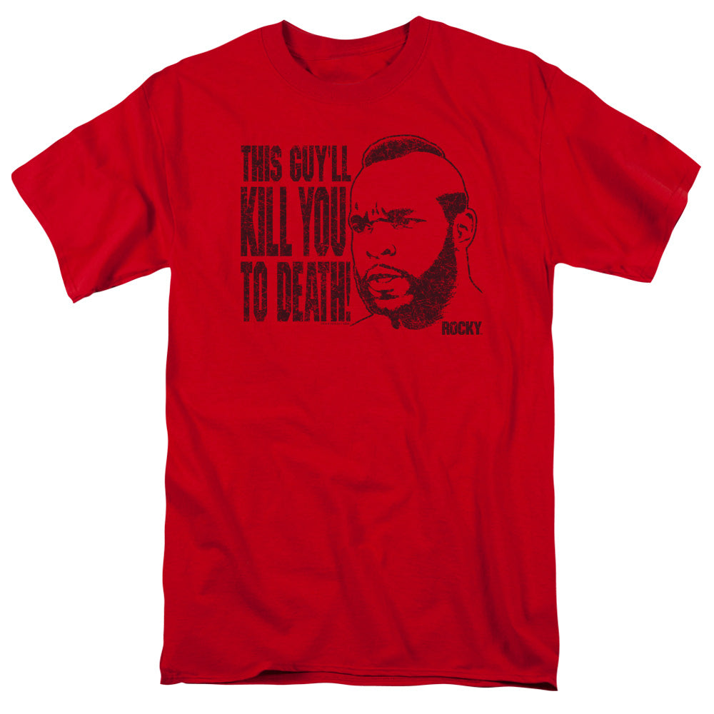 ROCKY/KILL YOU TO DEATH - S/S ADULT 18/1 - RED