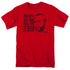 ROCKY/KILL YOU TO DEATH - S/S ADULT 18/1 - RED