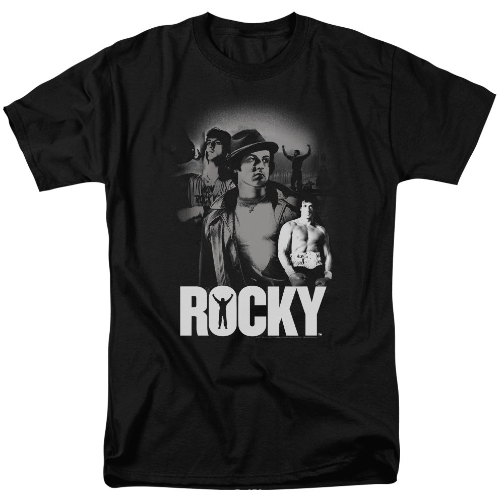 ROCKY/MAKING OF A CHAMP - S/S ADULT 18/1 - BLACK