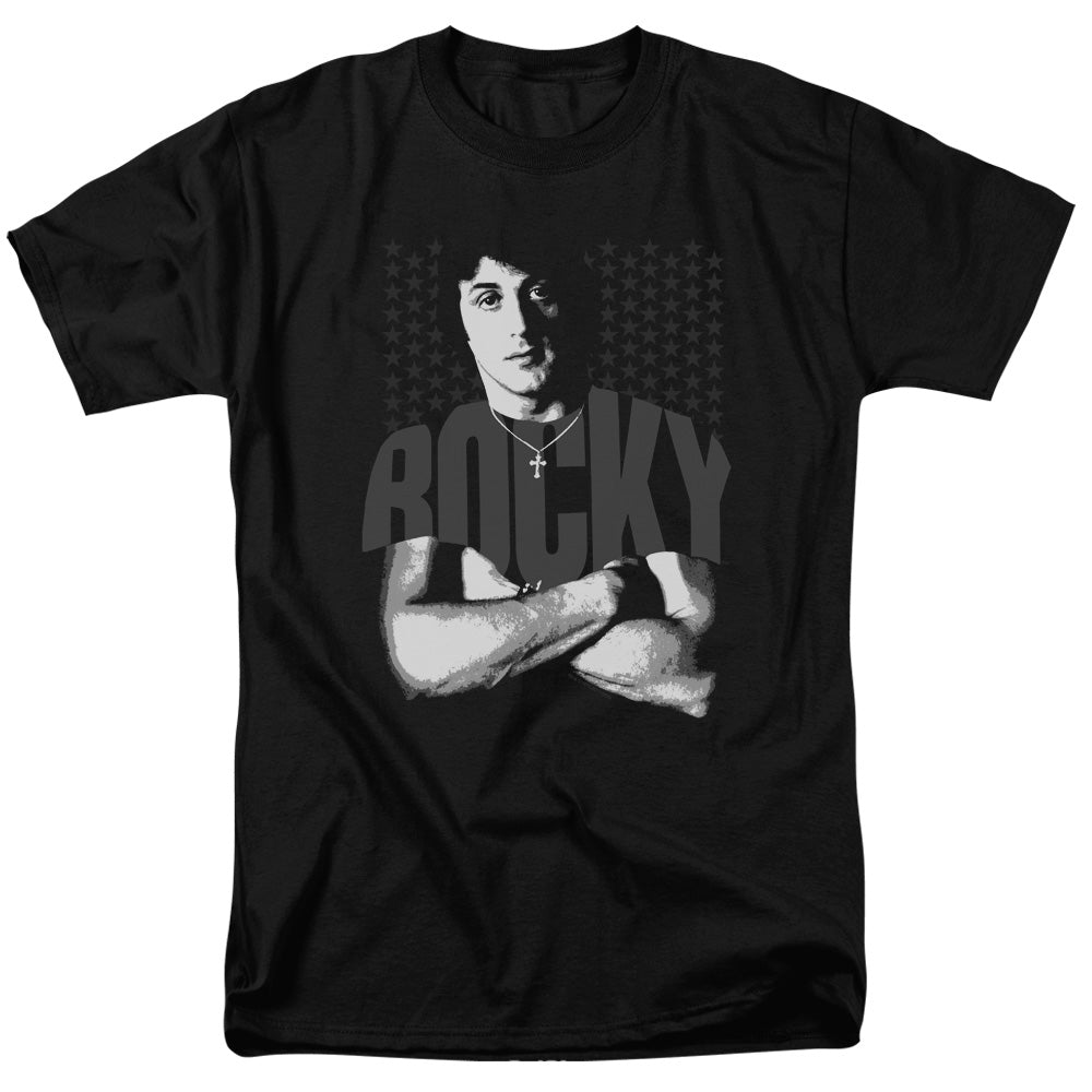 ROCKY/SHIRT - S/S ADULT 18/1 - BLACK