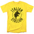 ROCKY/ITALIAN STALLION HORSE - S/S ADULT 18/1 - YELLOW