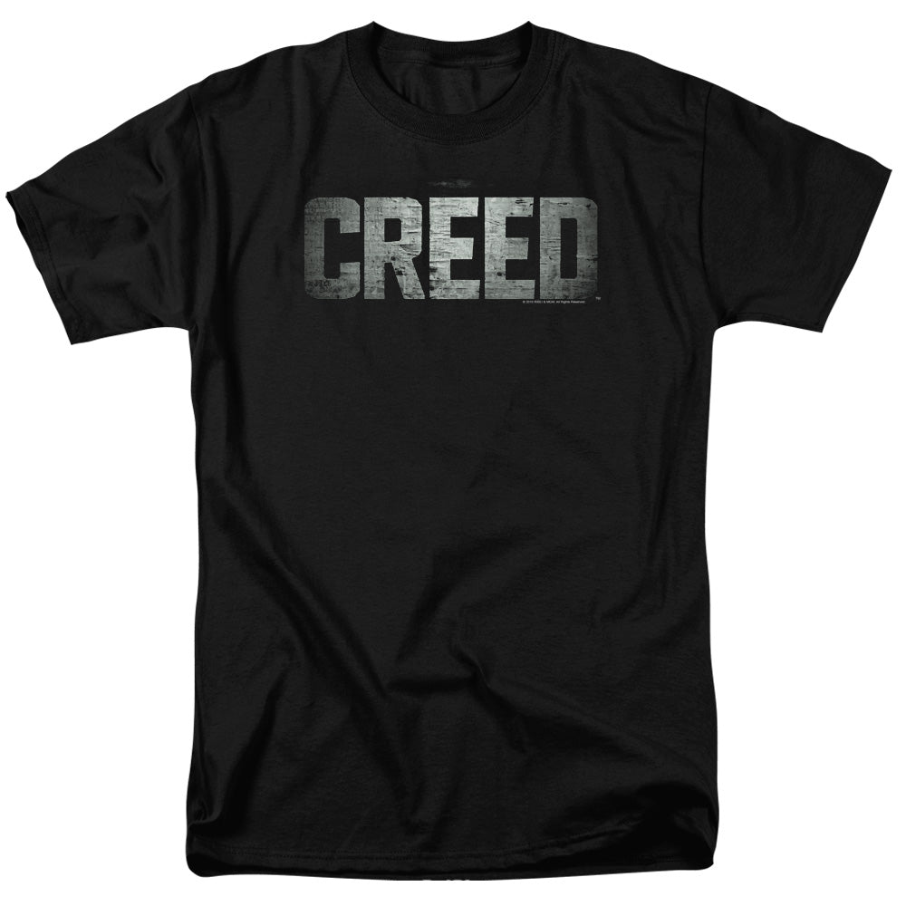 CREED/LOGO - S/S ADULT 18/1 - BLACK