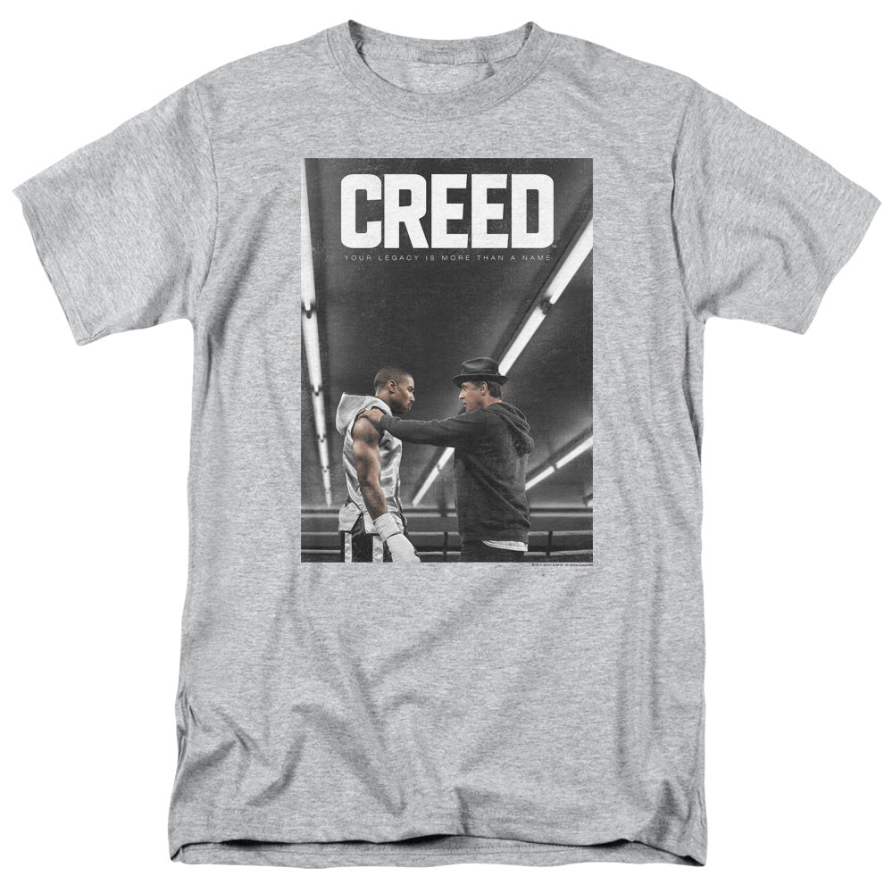 CREED/POSTER - S/S ADULT 18/1 - ATHLETIC HEATHER
