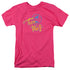 TEEN WOLF/CMY LOGO - S/S ADULT 18/1 - HOT PINK