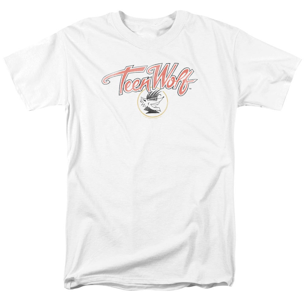 TEEN WOLF/POSTER LOGO - S/S ADULT 18/1 - WHITE