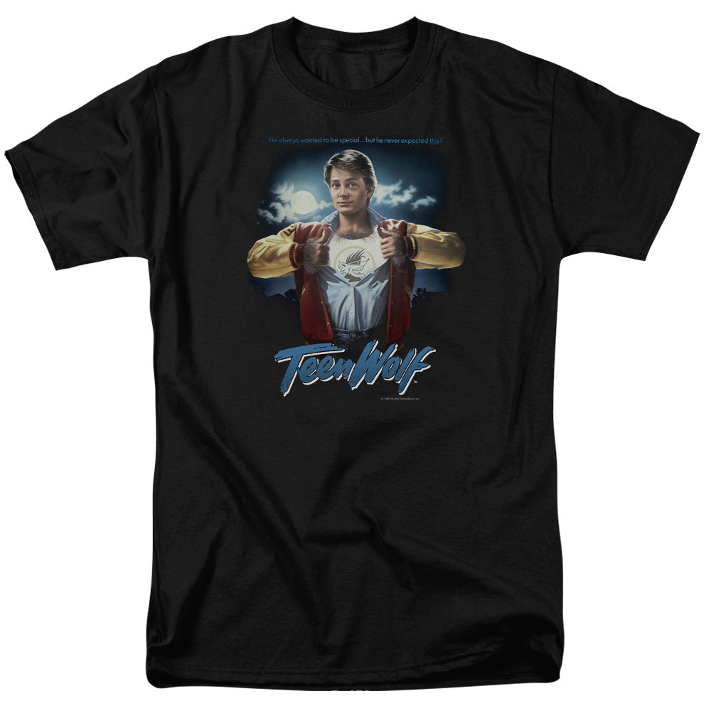 TEEN WOLF/POSTER - S/S ADULT 18/1 - BLACK
