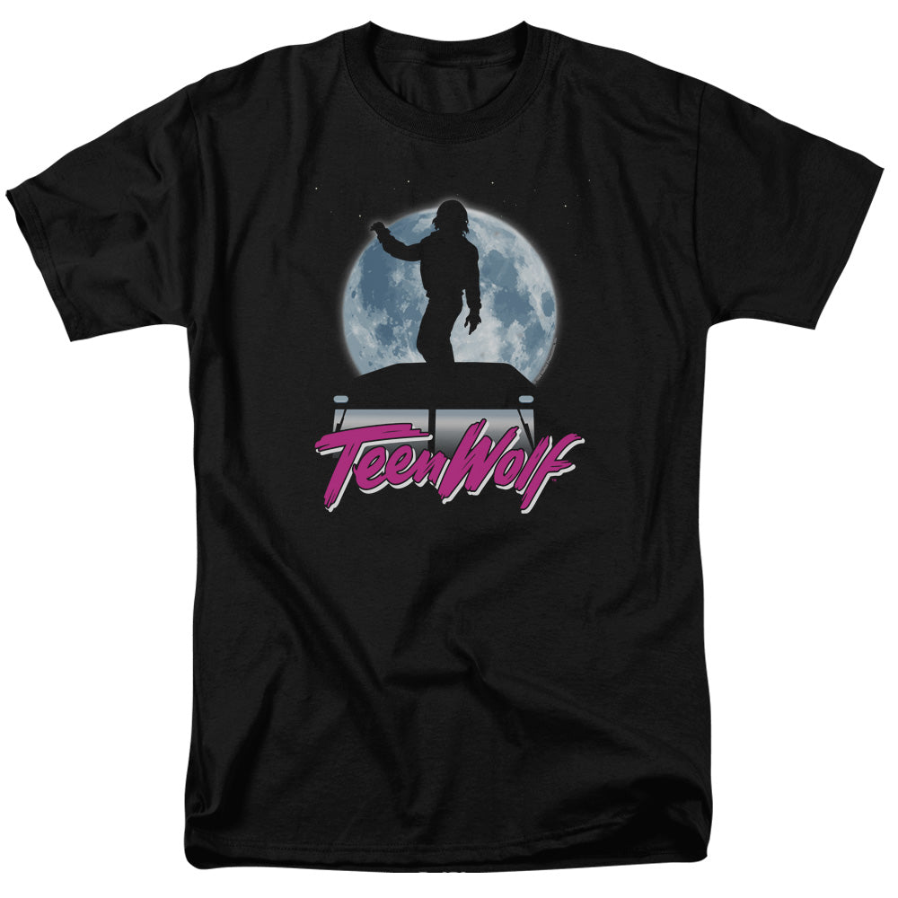 TEEN WOLF/MOONLIGHT SURF - S/S ADULT 18/1 - BLACK