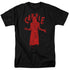 CARRIE/SILHOUETTE - S/S ADULT 18/1 - BLACK