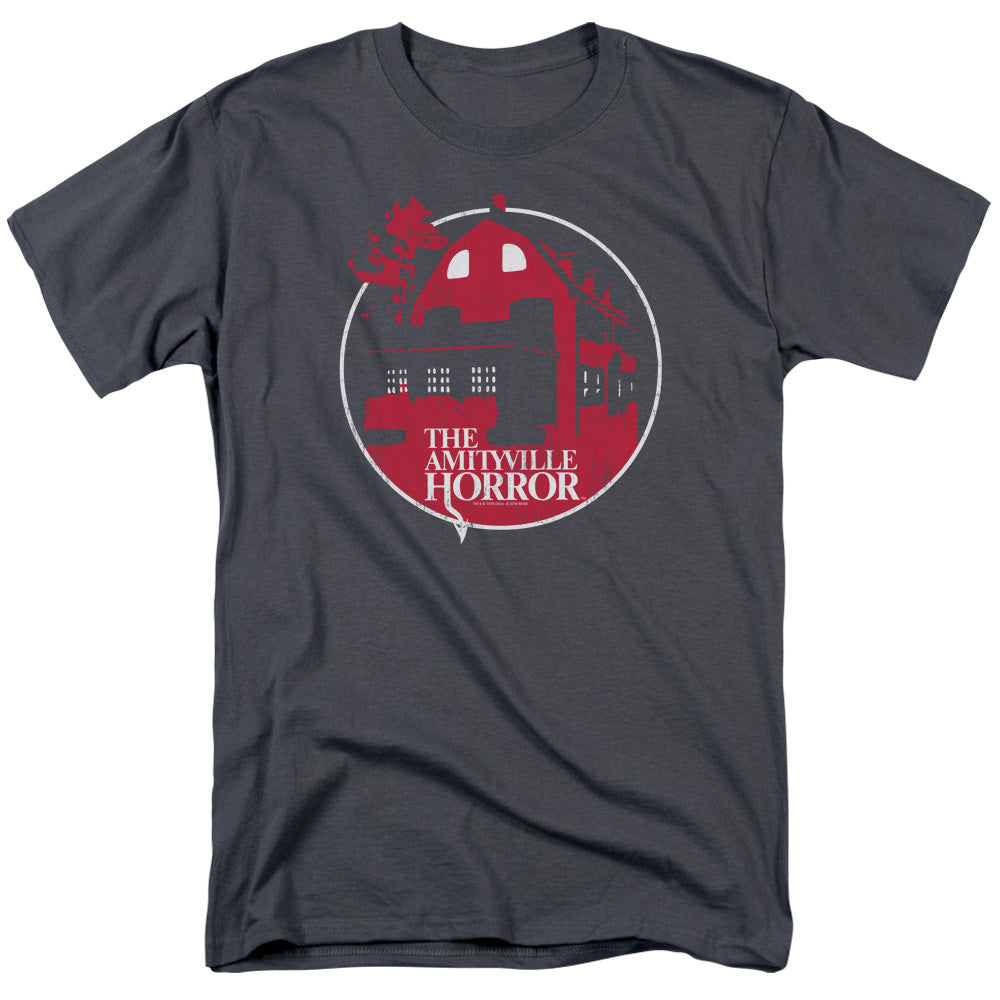 AMITYVILLE HORROR/RED HOUSE - S/S ADULT 18/1 - CHARCOAL