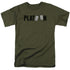 PLATOON/LOGO - S/S ADULT 18/1 - MILITARY GREEN