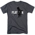 PLATOON/SHADOW OF WAR - S/S ADULT 18/1 - CHARCOAL