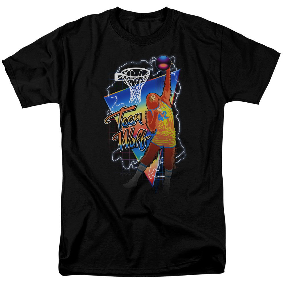 TEEN WOLF/ELECTRIC WOLF - S/S ADULT 18/1 - BLACK