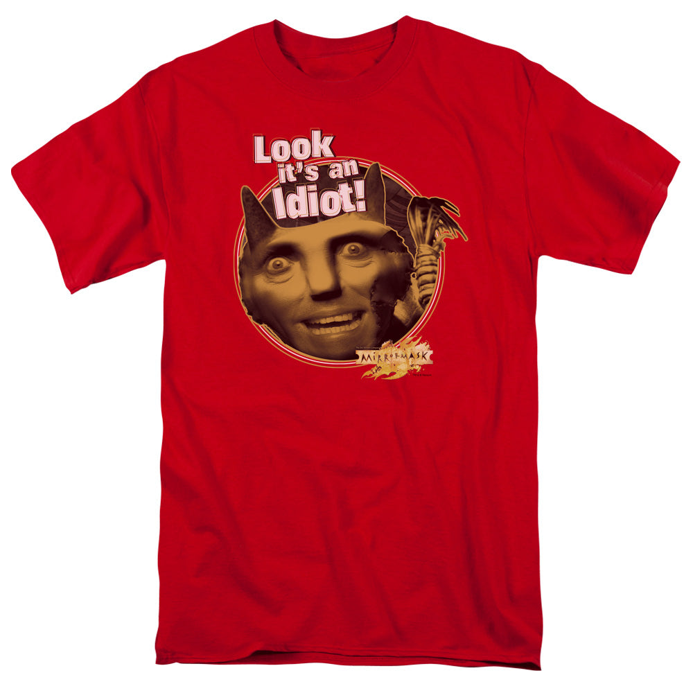 MIRRORMASK/RIDDLE ME THIS - S/S ADULT 18/1 - RED