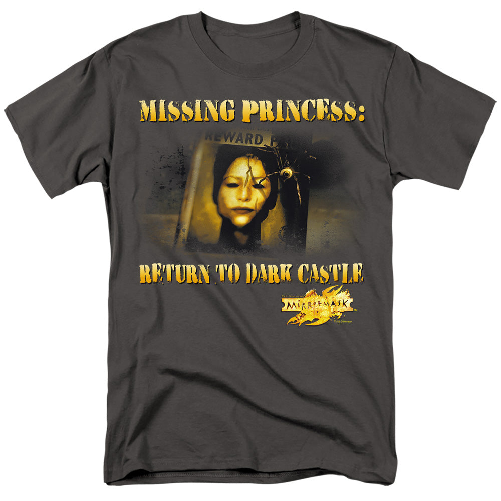 MIRRORMASK/MISSING PRINCESS - S/S ADULT 18/1 - CHARCOAL