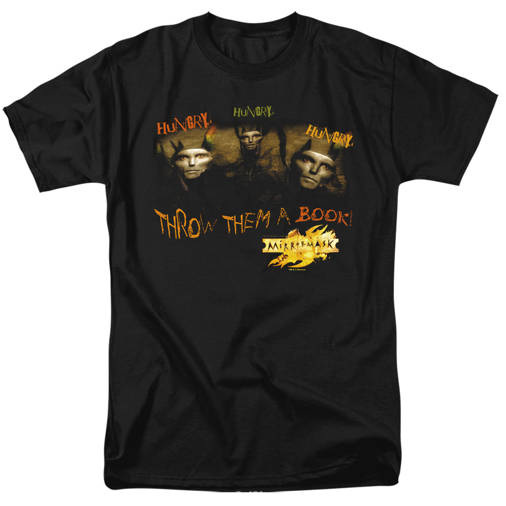 MIRRORMASK/HUNGRY - S/S ADULT 18/1 - BLACK