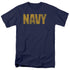 NAVY/LOGO - S/S ADULT 18/1 - NAVY