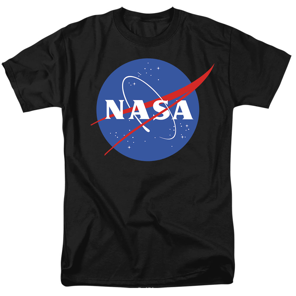 NASA/MEATBALL LOGO - S/S ADULT 18/1 - BLACK