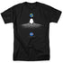 NASA/MOON LANDING SIMPLE - S/S ADULT 18/1 - BLACK