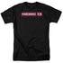 WAREHOUSE 13/LOGO - S/S ADULT 18/1 - BLACK