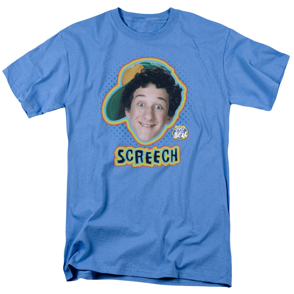 SAVED BY THE BELL/SCREECH - S/S ADULT 18/1 - CAROLINA BLUE