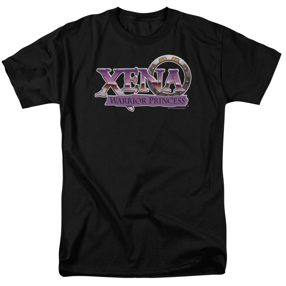 XENA/LOGO - S/S ADULT 18/1 - BLACK