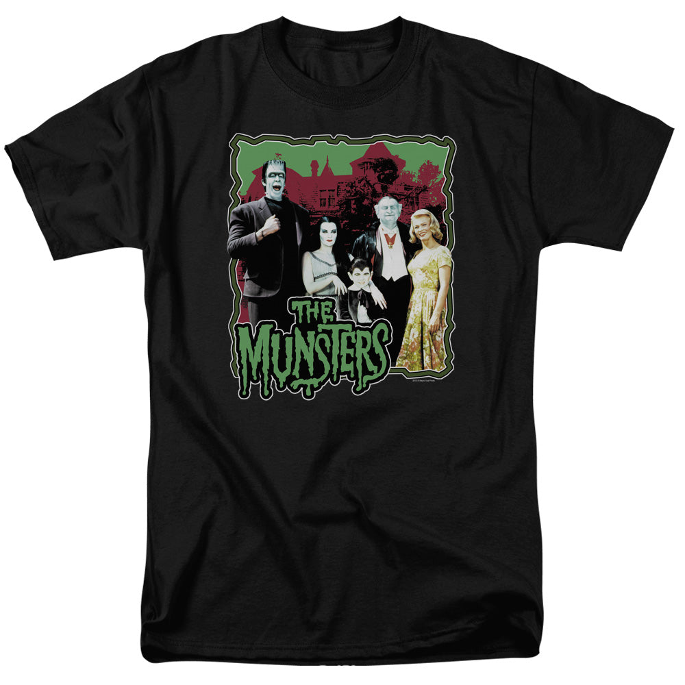 THE MUNSTERS/NORMAL FAMILY - S/S ADULT 18/1 - BLACK