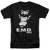 EUREKA/EMO - S/S ADULT 18/1 - BLACK
