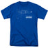 WAREHOUSE 13/TESLA GUN - S/S ADULT 18/1 - ROYAL BLUE