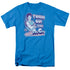 SAVED BY THE BELL/TURN UP THE AC - S/S ADULT 18/1 - TURQUOISE