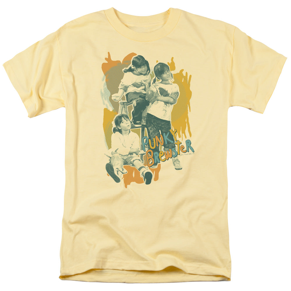PUNKY BREWSTER/TRI PUNKY - S/S ADULT 18/1 - BANANA