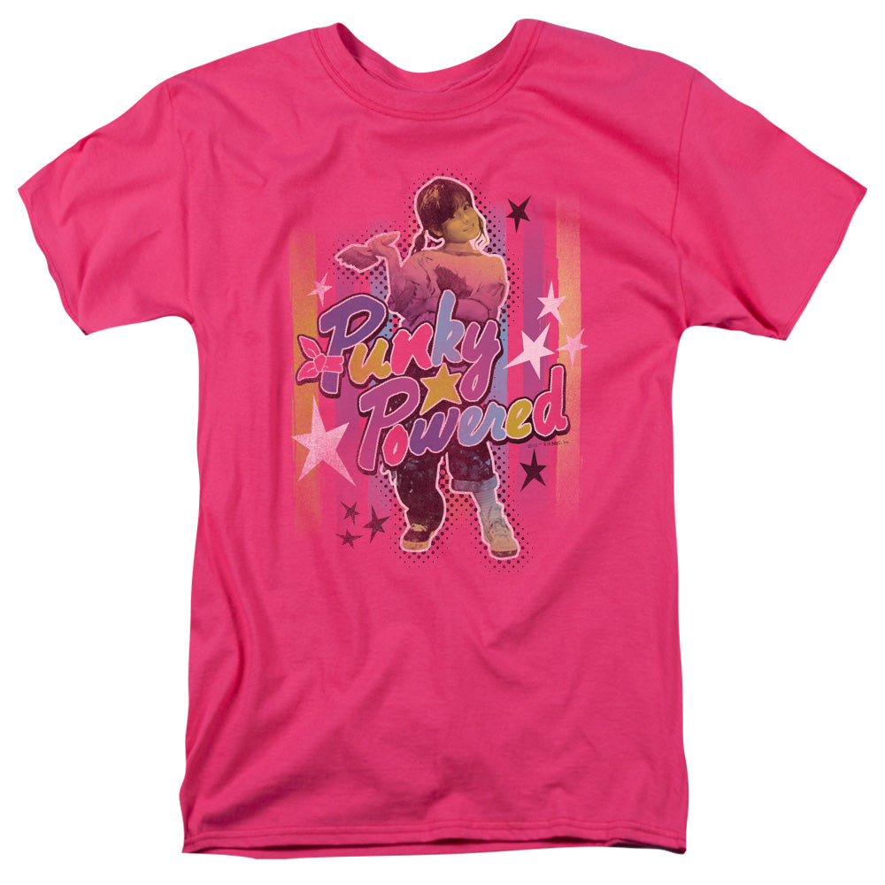 PUNKY BREWSTER/PUNKY POWERED - S/S ADULT 18/1 - HOT PINK