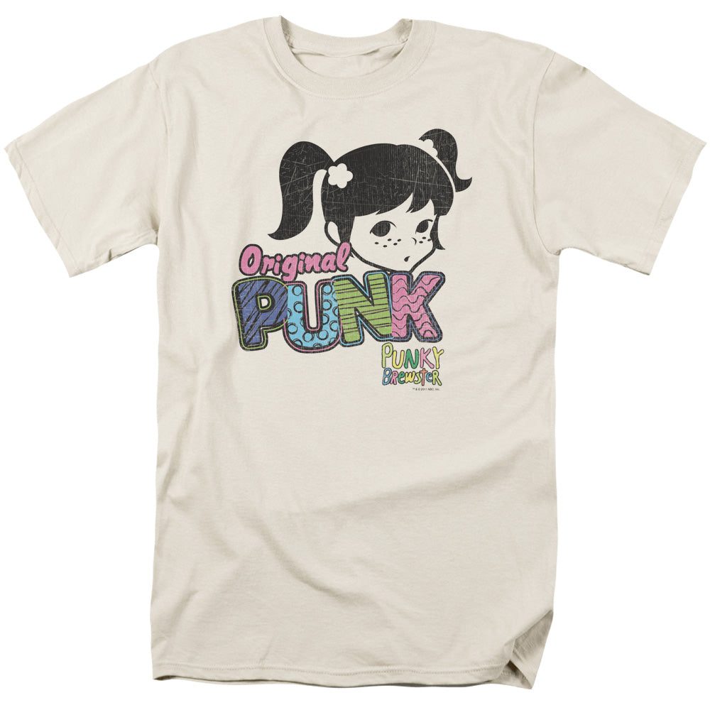 PUNKY BREWSTER/PUNK GEAR - S/S ADULT 18/1 - CREAM