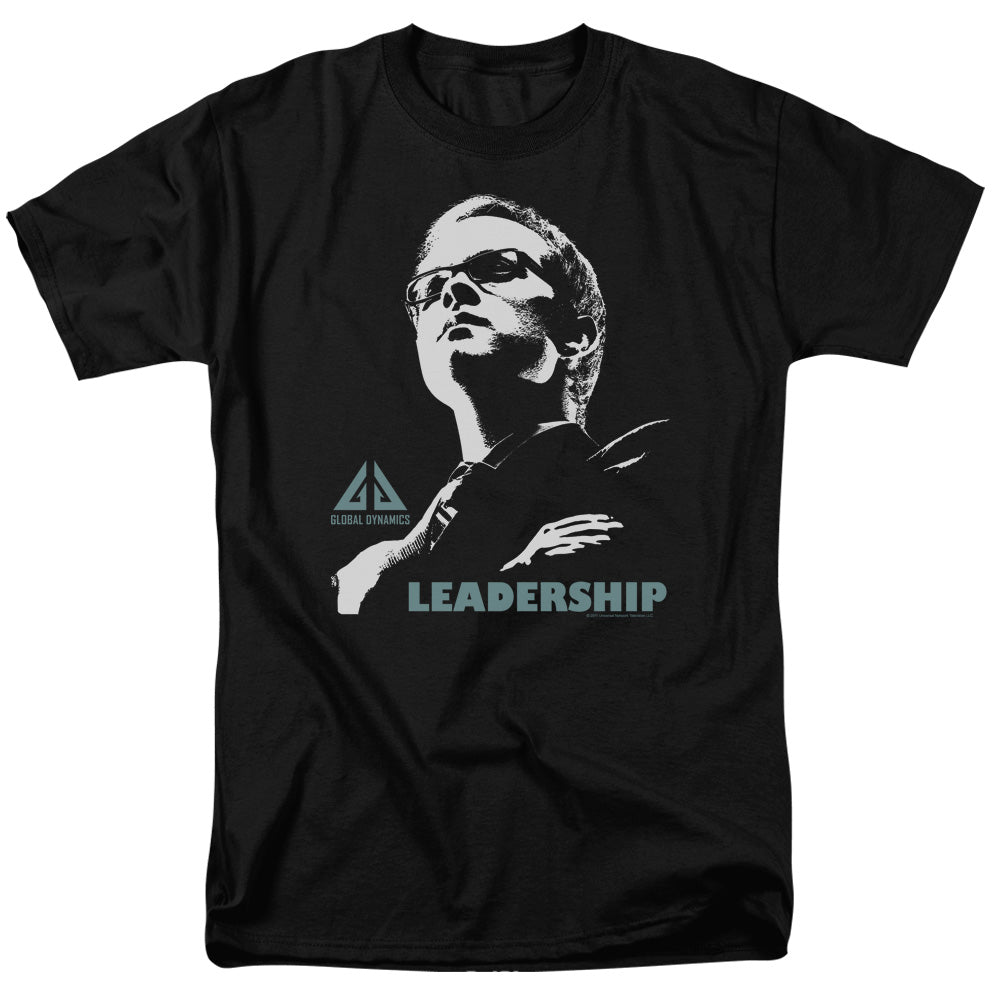 EUREKA/LEADERSHIP POSTER - S/S ADULT 18/1 - BLACK