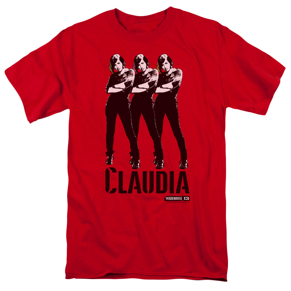 WAREHOUSE 13/CLAUDIA - S/S ADULT 18/1 - RED