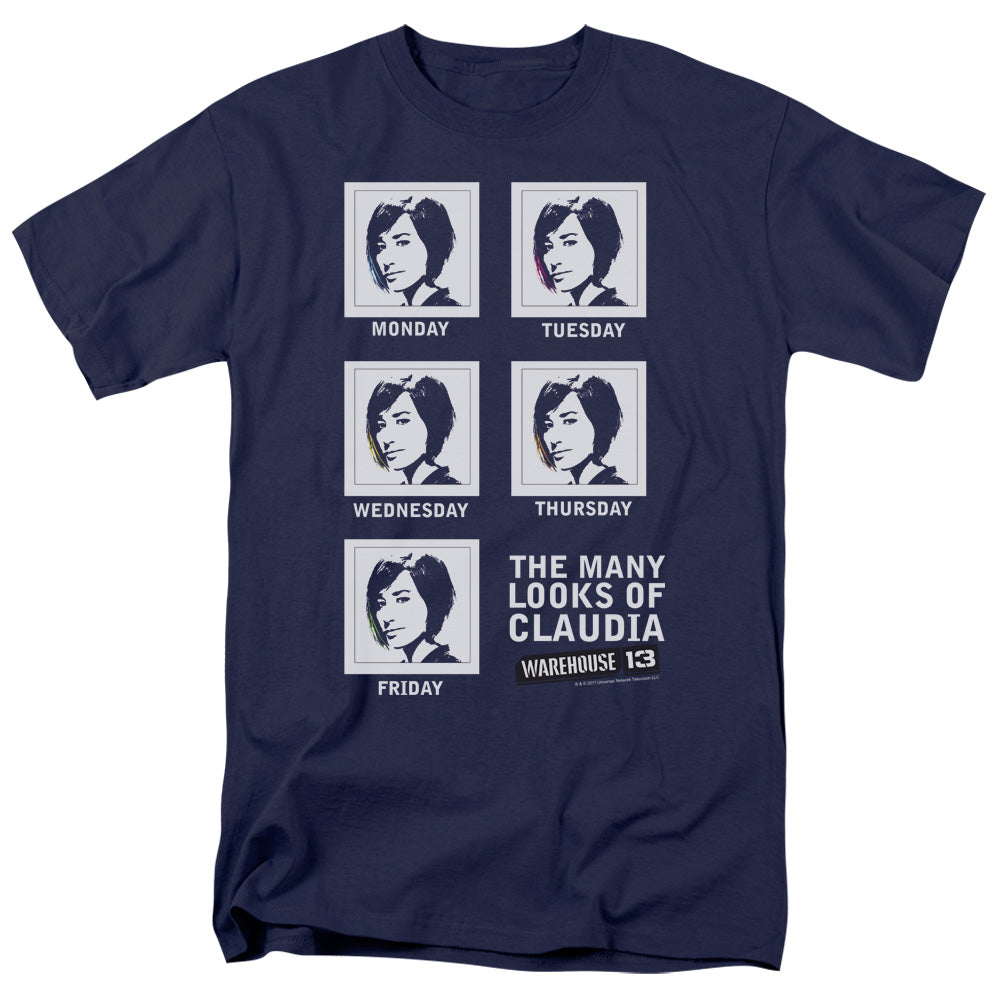 WAREHOUSE 13/MANY LOOKS - S/S ADULT 18/1 - NAVY