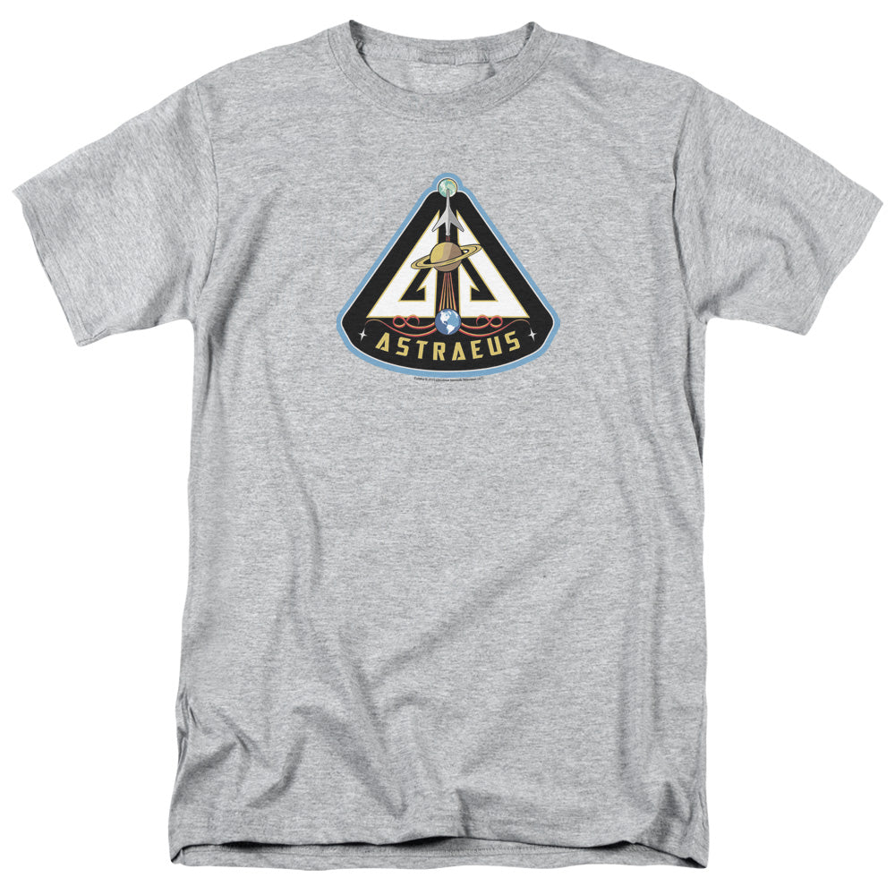 EUREKA/ASTRAEUS MISSION PATCH - S/S ADULT 18/1 - ATHLETIC HEATHER