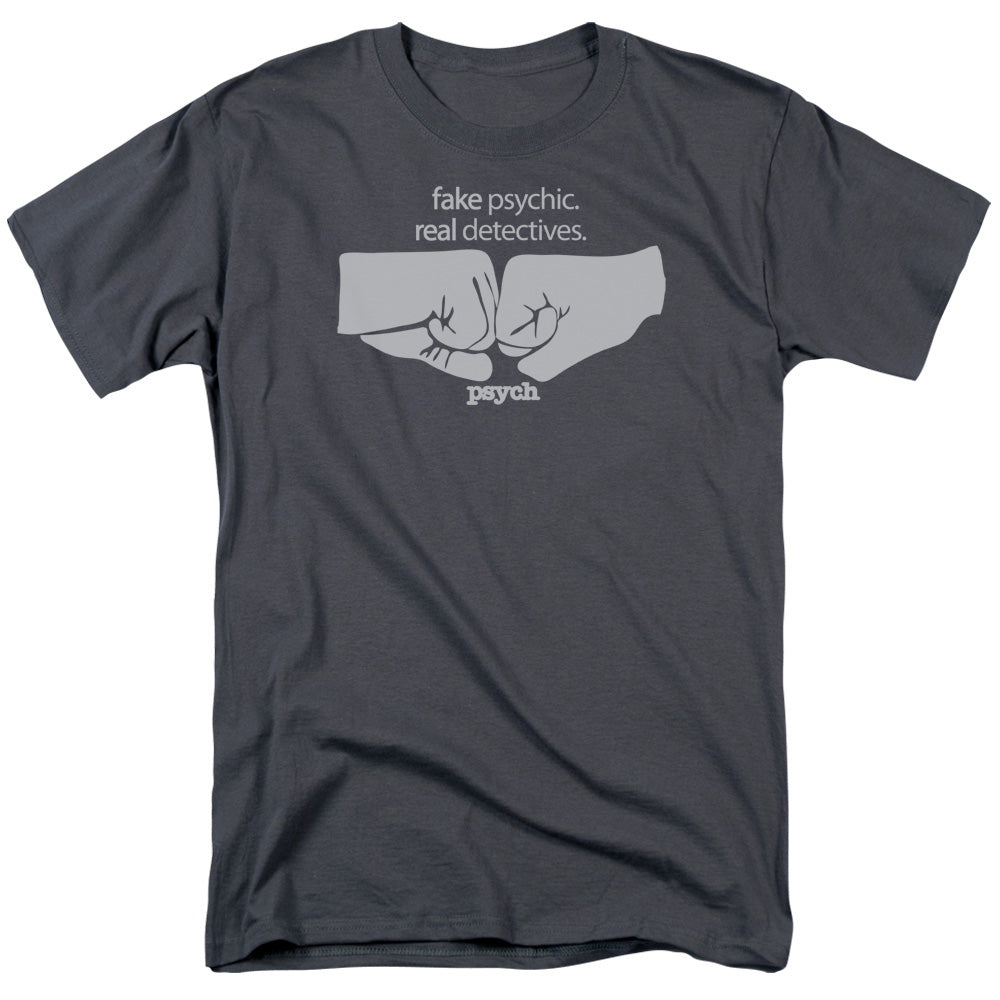 PSYCH/FIST BUMP - S/S ADULT 18/1 - CHARCOAL