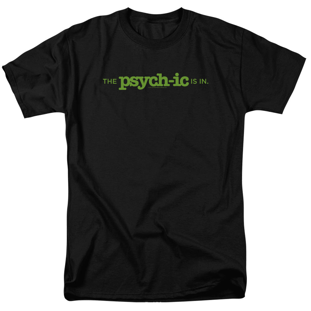 PSYCH/THE PSYCHIC IS IN - S/S ADULT 18/1 - BLACK