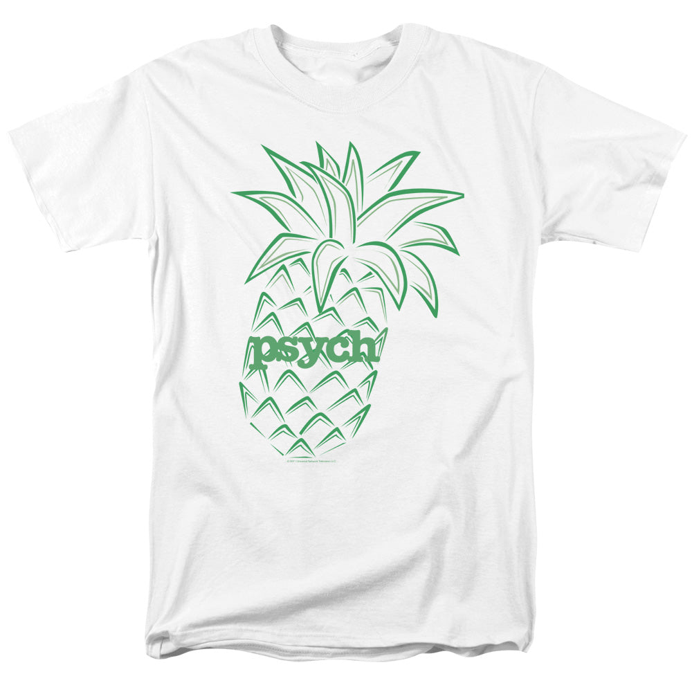 PSYCH/PINEAPPLE - S/S ADULT 18/1 - WHITE