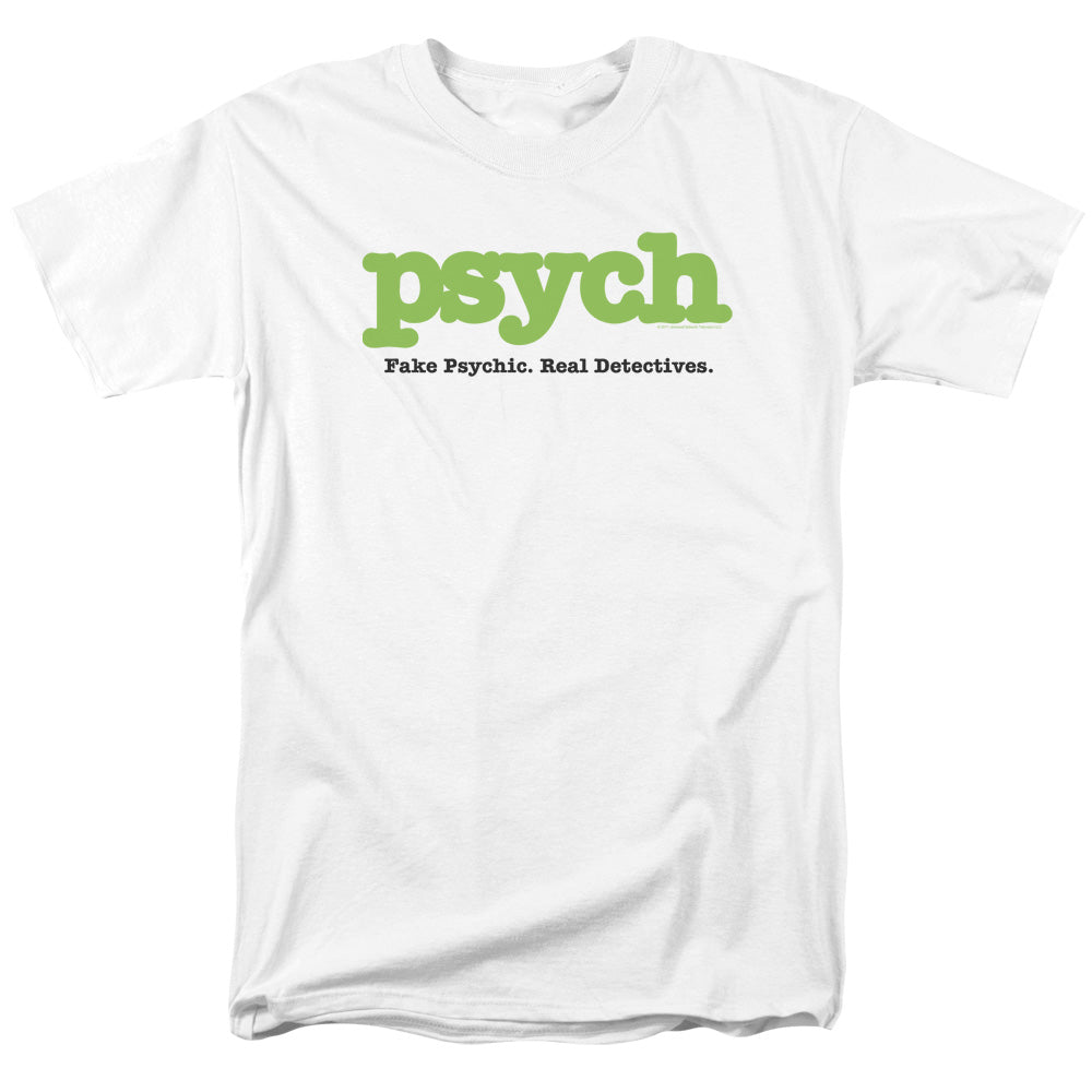 PSYCH/TITLE - S/S ADULT 18/1 - WHITE