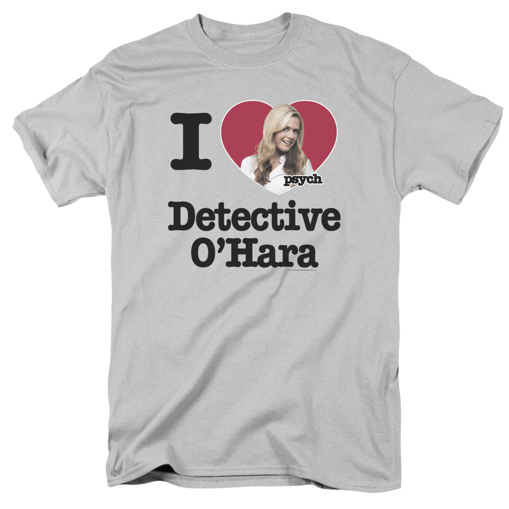 PSYCH/I HEART OHARA - S/S ADULT 18/1 - SILVER