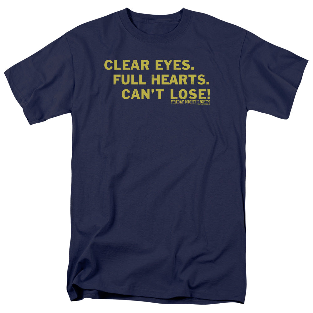 FRIDAY NIGHT LIGHTS/CLEAR EYES - S/S ADULT 18/1 - NAVY