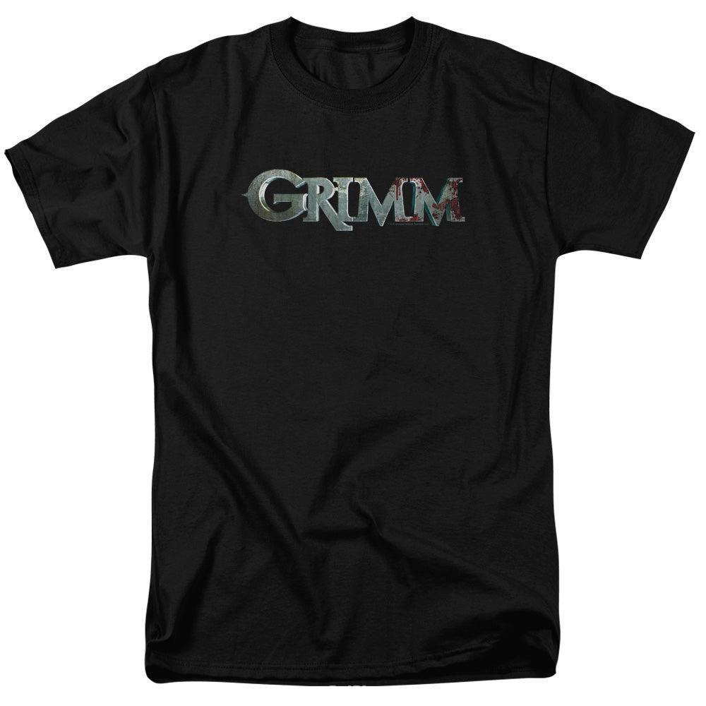 GRIMM/BLOODY LOGO - S/S ADULT 18/1 - BLACK