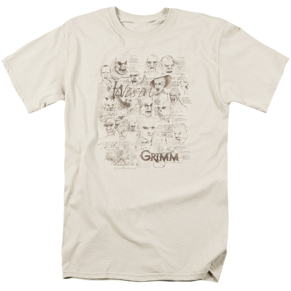 GRIMM/WESEN SKETCHES - S/S ADULT 18/1 - CREAM