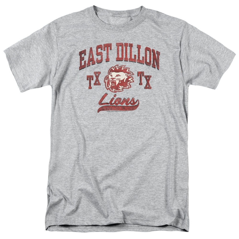 FRIDAY NIGHT LIGHTS/ATHLETIC LIONS - S/S ADULT 18/1 - ATHLETIC HEATHER